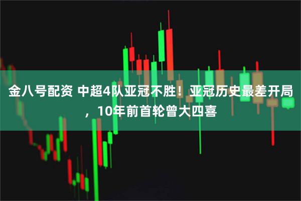 金八号配资 中超4队亚冠不胜！亚冠历史最差开局，10年前首轮曾大四喜